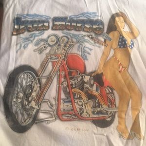 Sz L t-shirt with iron on transfer.